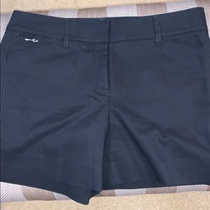 White House Black Market size 4 black shorts
